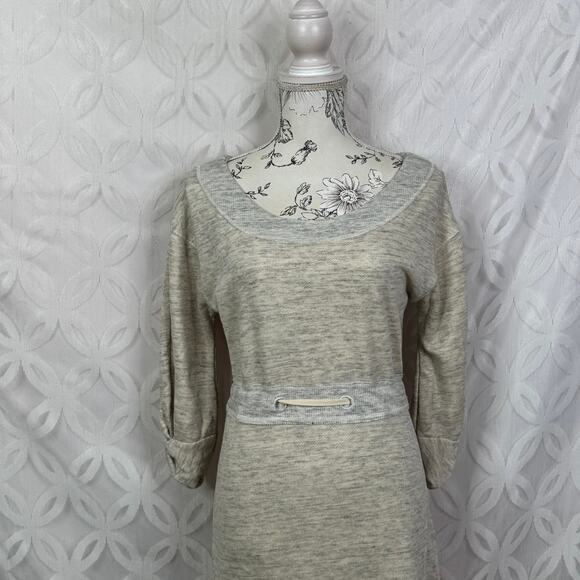 Anthropologie Saturday Sunday Sweatshirt Casual 3/4 Sleeve Dress - Picture 4 of 7